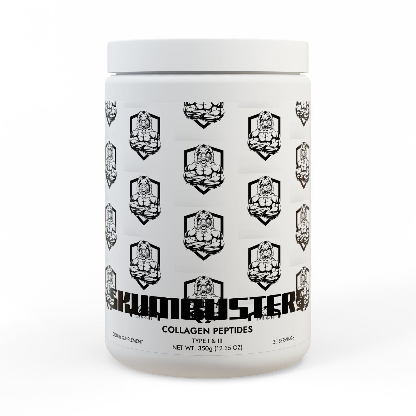 SKUMBUSTERS Collagen Peptides Type I & III Supplement (350g, 12.3oz)