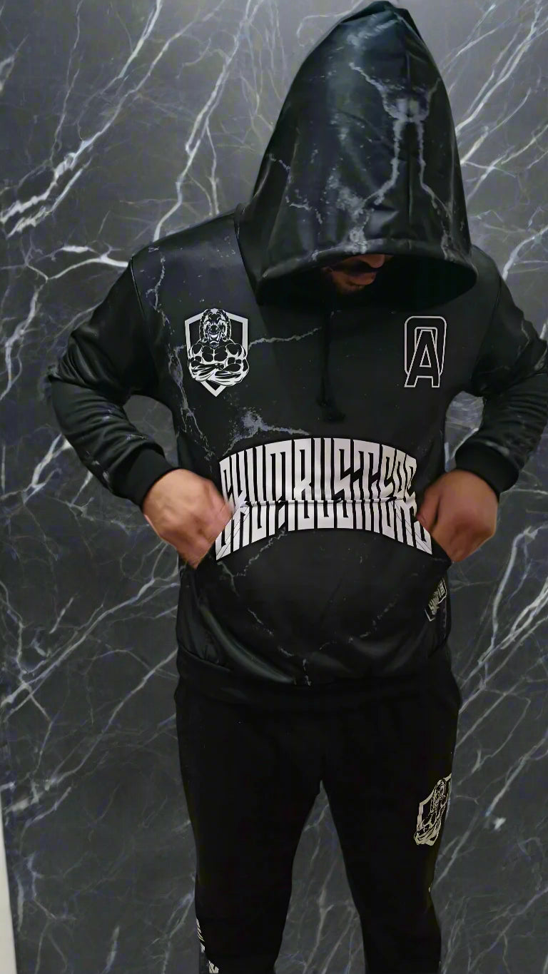 Black smoke hoodies
